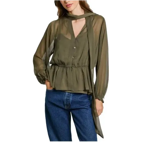 Radiant Blouse, Elegant and Versatile , female, Sizes: XS, M, S - Pepe Jeans - Modalova