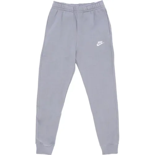 Club Jogger Sweatpants Grey/White , male, Sizes: XL, L, S - Nike - Modalova