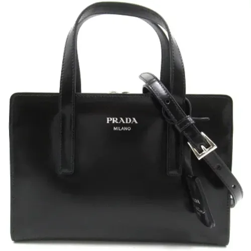 Pre-owned Leather prada-bags , female, Sizes: ONE SIZE - Prada Vintage - Modalova