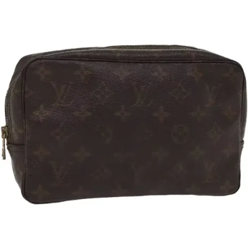 Pre-owned Canvas clutches , female, Sizes: ONE SIZE - Louis Vuitton Vintage - Modalova