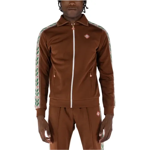 Stylischer Zip-Sweatshirt , Herren, Größe: L - Casablanca - Modalova