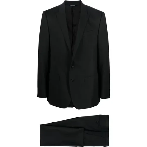 Single Stripe Suit , male, Sizes: XL, L, 2XL - Dolce & Gabbana - Modalova
