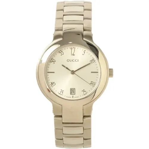 Pre-owned Metal watches , female, Sizes: ONE SIZE - Gucci Vintage - Modalova