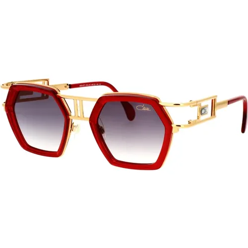Sechseckige Sonnenbrille mit einzigartigem Vintage- und modernem Stil - Cazal - Modalova