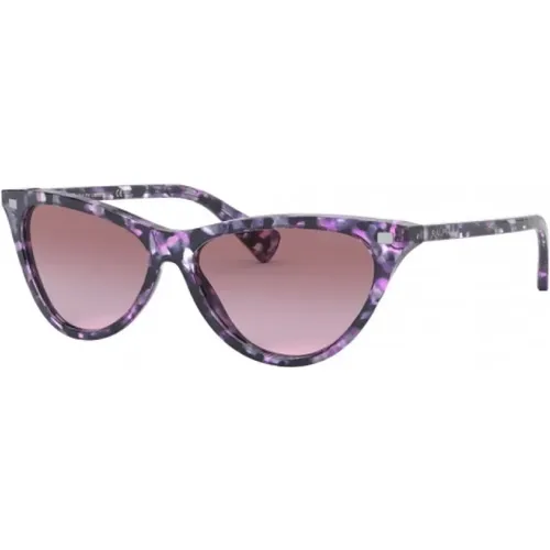 Violette Sonnenbrille aus Harz für Frauen - Ralph Lauren - Modalova