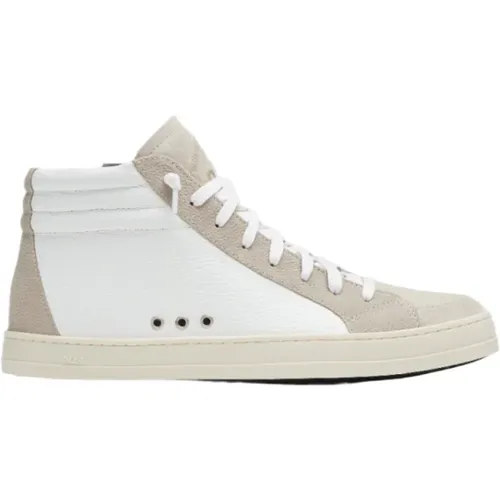 Leather Hi-Top Skate Sneakers , female, Sizes: 8 UK, 4 UK, 7 UK, 5 UK - P448 - Modalova