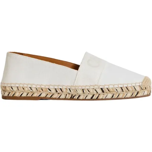 Piia Flat Espadrilles , female, Sizes: 2 UK, 3 UK, 4 UK, 8 UK - Chloé - Modalova