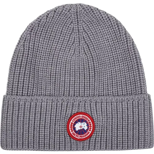 Graue Beanie Canada Goose - Canada Goose - Modalova