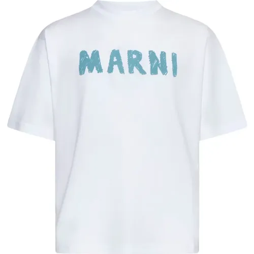 Stilvolle T-Shirts und Polos , Herren, Größe: M - Marni - Modalova