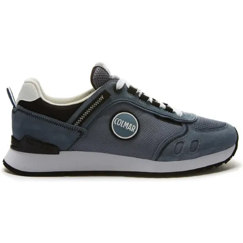 Graue Travis Sport Bold Sneakers , Herren, Größe: 40 EU - Colmar - Modalova