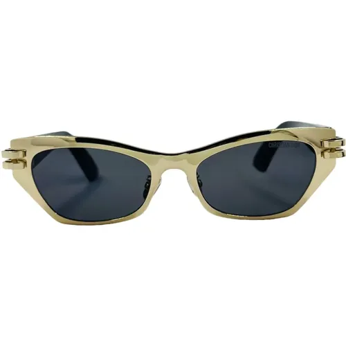Butterfly Metal Sunglasses with Gold Hinge , female, Sizes: ONE SIZE - Dior - Modalova