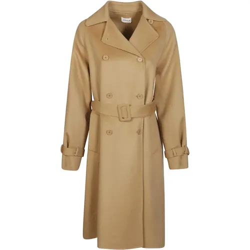Double-Breasted Coat , female, Sizes: M, XS - P.a.r.o.s.h. - Modalova
