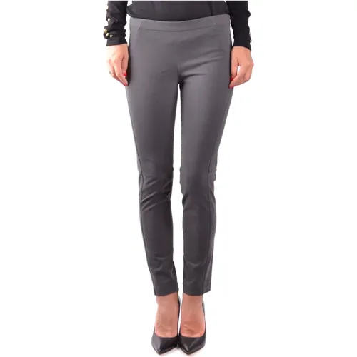 Classic Slim Fit Gray Business Pants , female, Sizes: 2XS - BRUNELLO CUCINELLI - Modalova