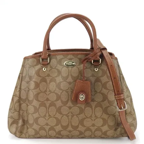 Pre-owned Stoff schultertasche , Damen, Größe: ONE Size - Coach Pre-owned - Modalova