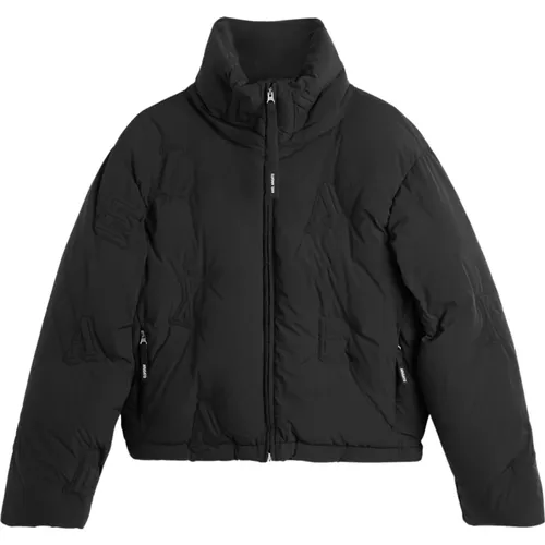 Monogramm Stepp Pufferjacke , Damen, Größe: XS - Axel Arigato - Modalova