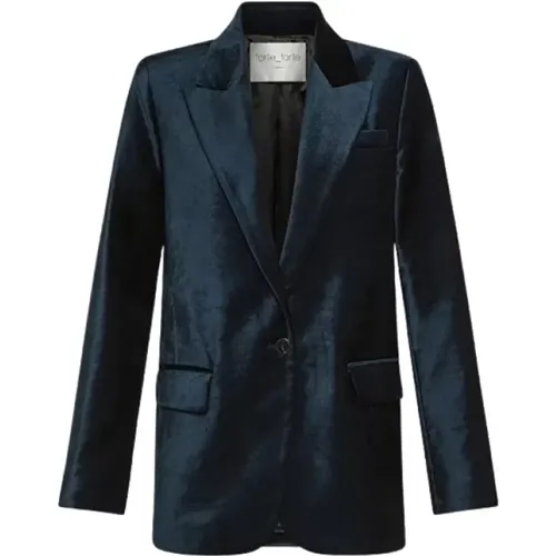 Velvet Blazer Notte Forte Forte - Forte Forte - Modalova