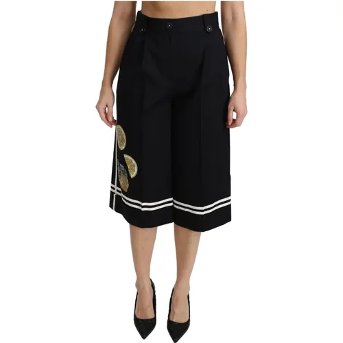 Cropped Trousers Dolce & Gabbana - Dolce & Gabbana - Modalova