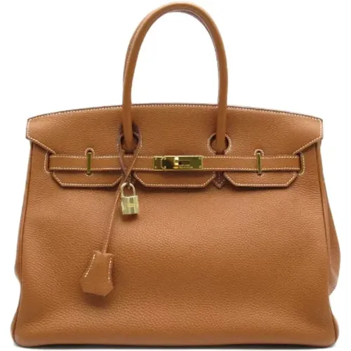 Pre-owned Leather handbags , female, Sizes: ONE SIZE - Hermès Vintage - Modalova