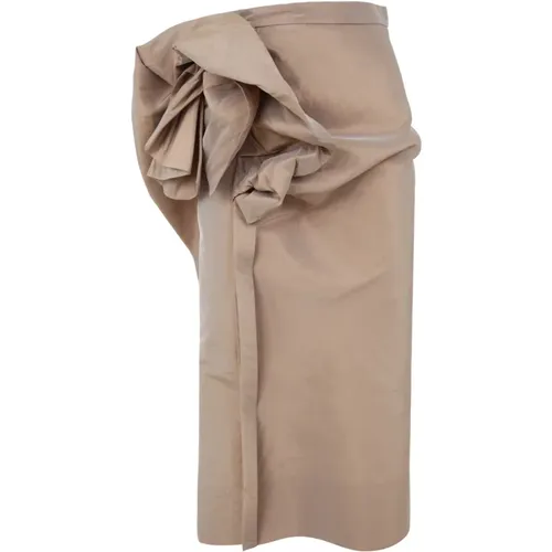 Midi Skirt - Classic Style , female, Sizes: S, XS, 2XS - Maison Margiela - Modalova