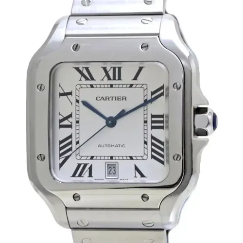 Pre-owned Glass watches , male, Sizes: ONE SIZE - Cartier Vintage - Modalova