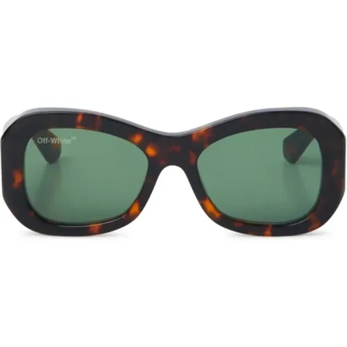 Stylish Oeri040 Sunglasses , unisex, Sizes: 54 MM - Off White - Modalova