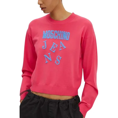 Stilvolle Sweaters Kollektion , Damen, Größe: S - Moschino - Modalova