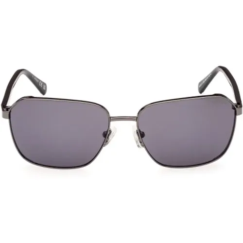 Rectangular Sunglasses for Men , male, Sizes: 57 MM - Guess - Modalova