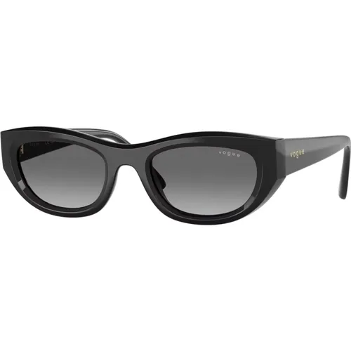 Bold Cat-Eye Sunglasses with Frame , unisex, Sizes: 51 MM - Vogue - Modalova