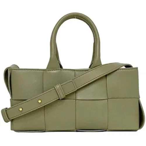 Pre-owned Leather bottega-veneta-bags , female, Sizes: ONE SIZE - Bottega Veneta Vintage - Modalova