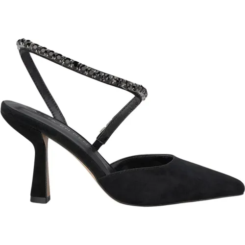 Ankle Strap Heeled Shoes , female, Sizes: 4 UK, 6 UK, 5 UK, 3 UK, 8 UK, 7 UK - Alma en Pena - Modalova