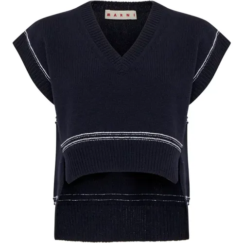 Modische Pullover , Damen, Größe: 2XS - Marni - Modalova