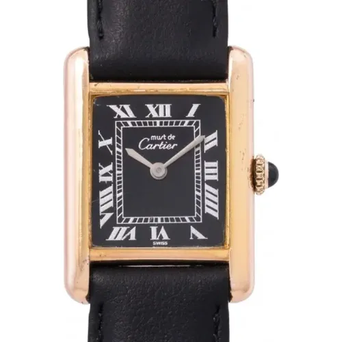 Pre-owned Stainless Steel watches , female, Sizes: ONE SIZE - Cartier Vintage - Modalova