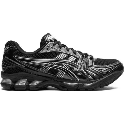 Schwarze Gel-Kayano 14 Sneakers Mesh-Panele , Herren, Größe: 44 1/2 EU - ASICS - Modalova