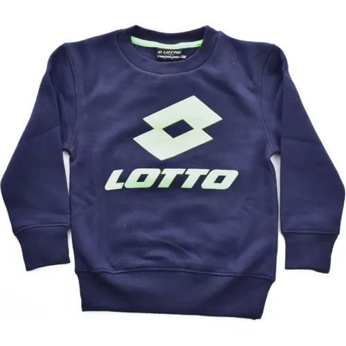 Logo Sweatshirt - Tons: les Bleus - Lotto - Modalova