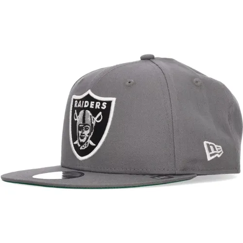 Las Vegas Raiders Flat Brim Cap , male, Sizes: S - new era - Modalova