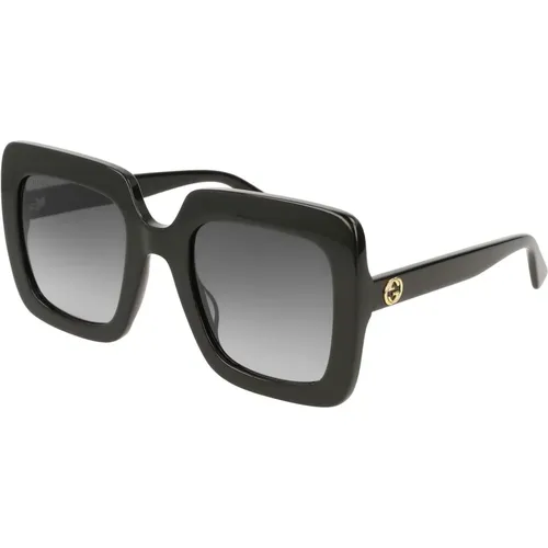 Sunglasses Gg0328S 001 grey , female, Sizes: 53 MM - Gucci - Modalova