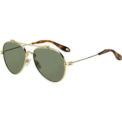 Stilvolle Nude Sonnenbrille mit Grünen Gläsern - Givenchy - Modalova