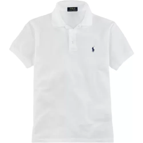 Slim Fit Baumwoll Polo Shirt , Herren, Größe: XL - Polo Ralph Lauren - Modalova