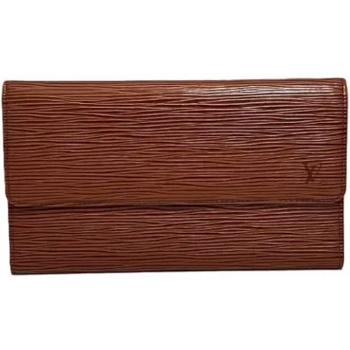 Pre-owned Leather wallets , female, Sizes: ONE SIZE - Louis Vuitton Vintage - Modalova