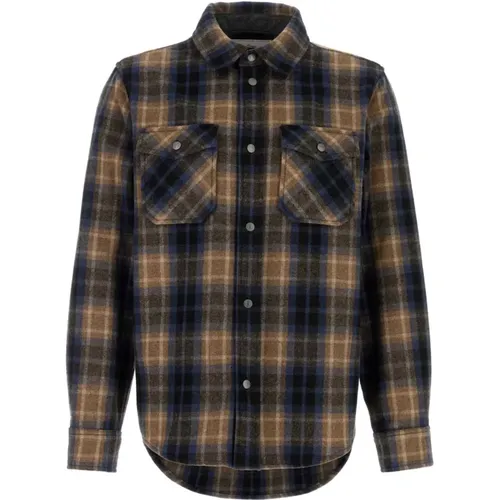 Besticktes Flanellhemd Woolrich - Woolrich - Modalova