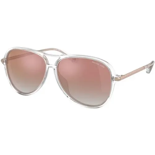 Sonnenbrille mit Transparentem Rahmen - Michael Kors - Modalova