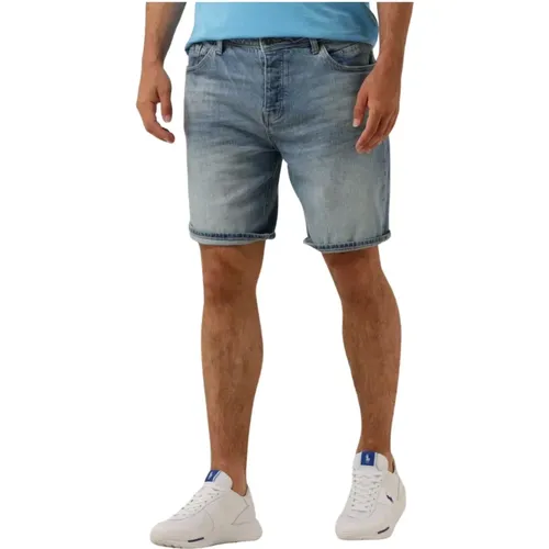 Blaue Denim-Shorts The Owen , Herren, Größe: W30 - Pure Path - Modalova