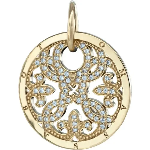 Elegant Silver Pendant , female, Sizes: ONE SIZE - Thomas Sabo - Modalova