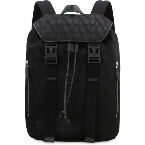 Nylon-Rucksack mit Iconographe-Motiv - Valentino - Modalova