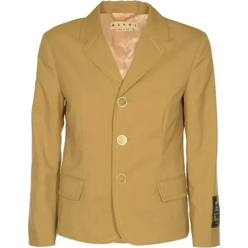 Stylish Blazer Jacket , female, Sizes: 2XS - Marni - Modalova