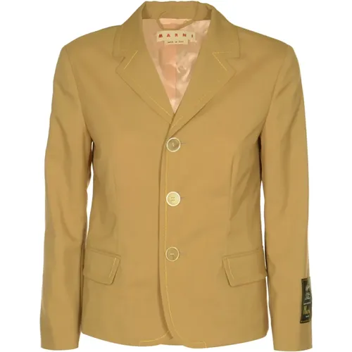 Stylish Blazer Jacket , female, Sizes: S - Marni - Modalova