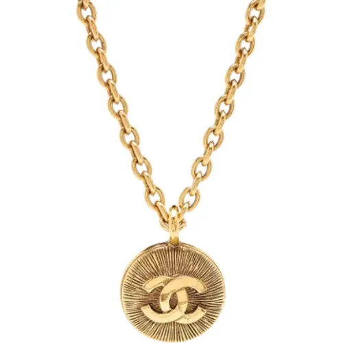 Pre-owned Metal chanel-jewelry , female, Sizes: ONE SIZE - Chanel Vintage - Modalova