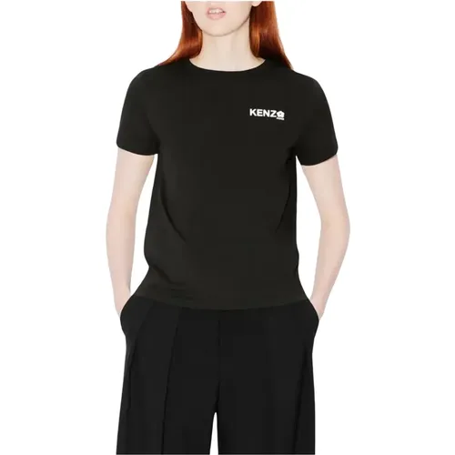 Classic Cotton T-Shirt , female, Sizes: M, L, S - Kenzo - Modalova