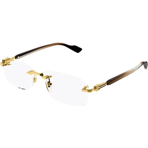 Fashion Eyeglasses , male, Sizes: 56 MM - Gucci - Modalova