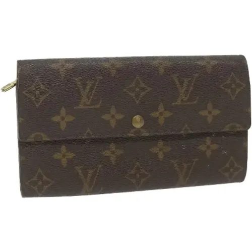 Pre-owned Canvas wallets , female, Sizes: ONE SIZE - Louis Vuitton Vintage - Modalova